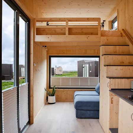 Tiny House Nature 11 Innenlage - Tiny Village Harlesiel Semesterbostad *