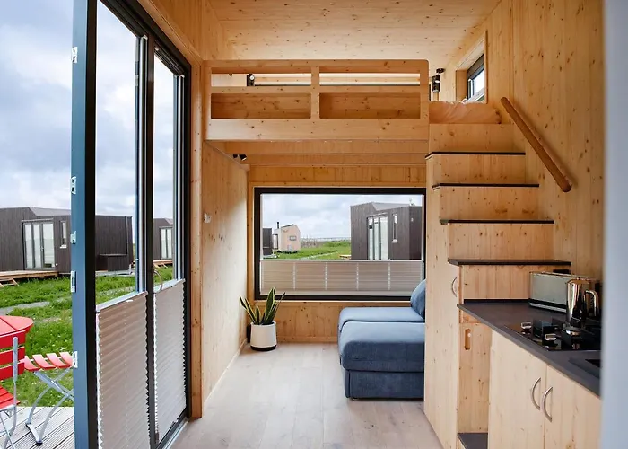 Tiny House Nature 11 Innenlage - Tiny Village Harlesiel 度假居 *