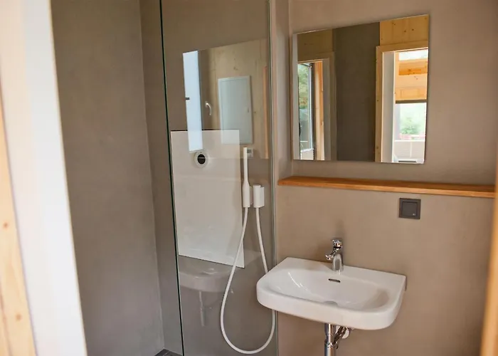 度假居 Tiny House Nature 11 Innenlage - Tiny Village Harlesiel 卡罗利嫩西尔
