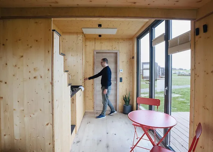度假居 Tiny House Nature 11 Innenlage - Tiny Village Harlesiel 卡罗利嫩西尔